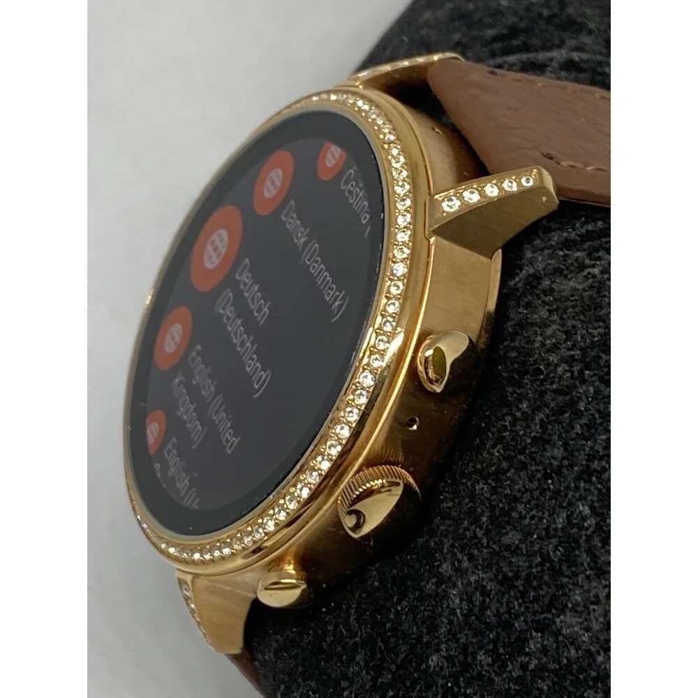 Fossil Gen 4 Authentic Digital Dial Smart Watch Custom Band FTW6015 LT292